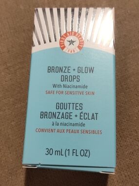 NWT! First Aid Beauty Bronze Glow Drops-1oz